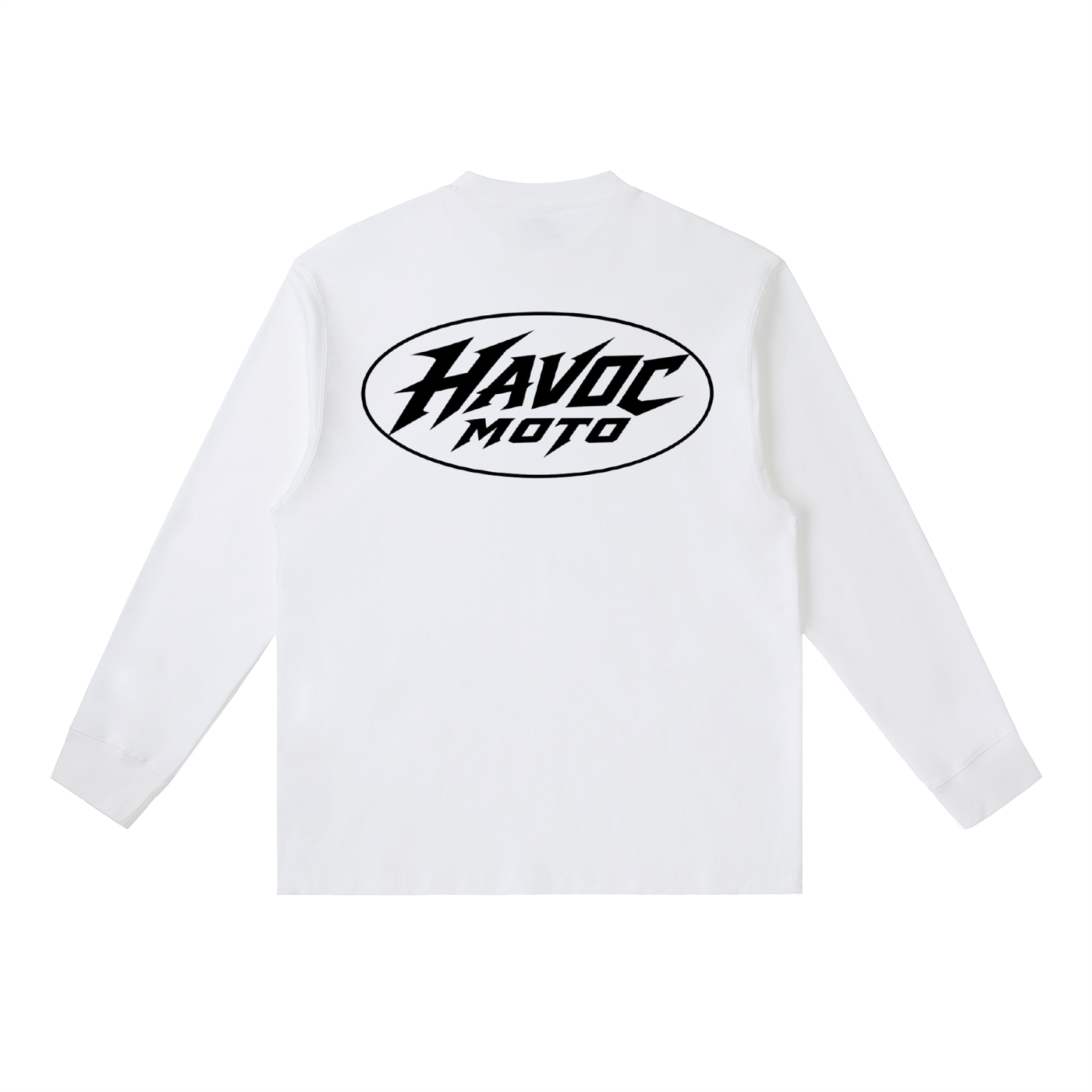 havoc moto white long sleeve (ADULT)