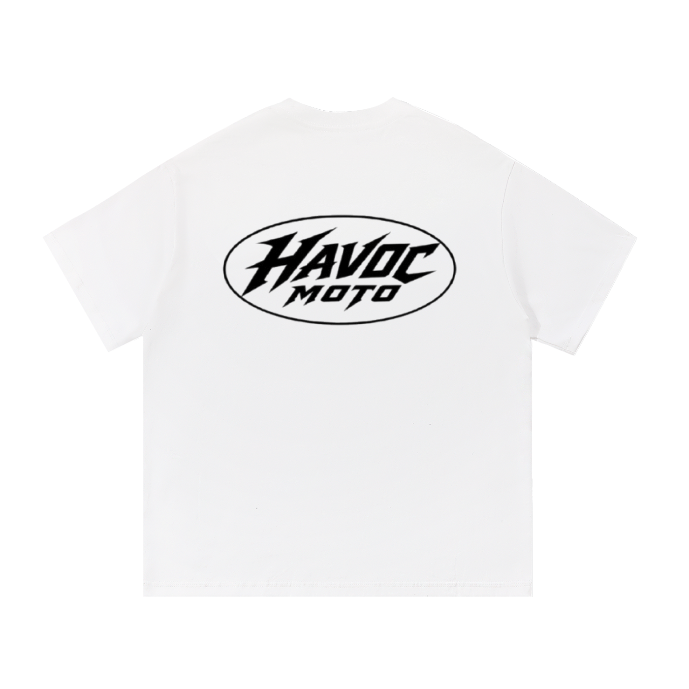 havoc moto white tee (ADULT)