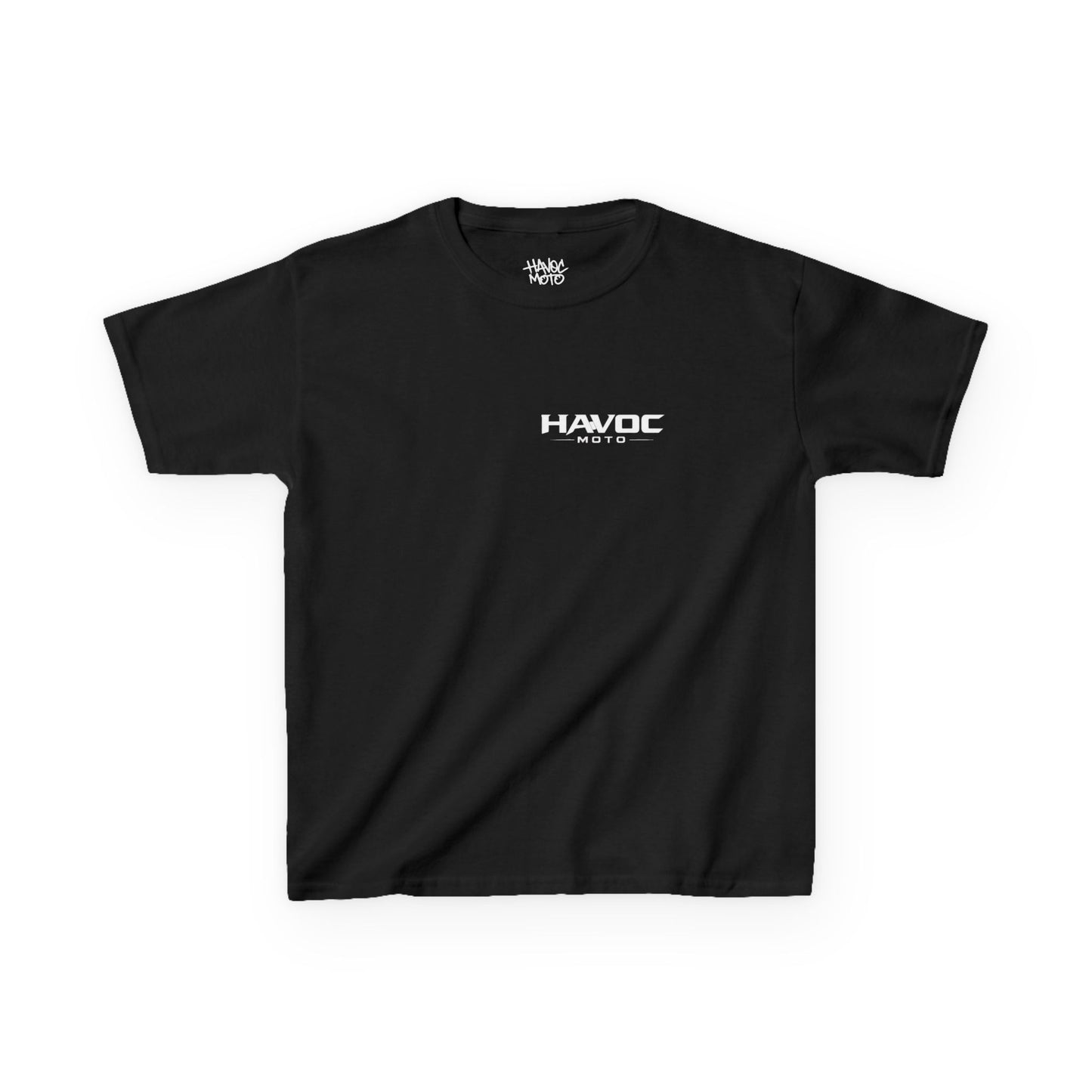 Kids Tee — 'Havoc Moto' Logo Streetwear T-Shirt