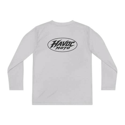 havoc moto grey long sleeve