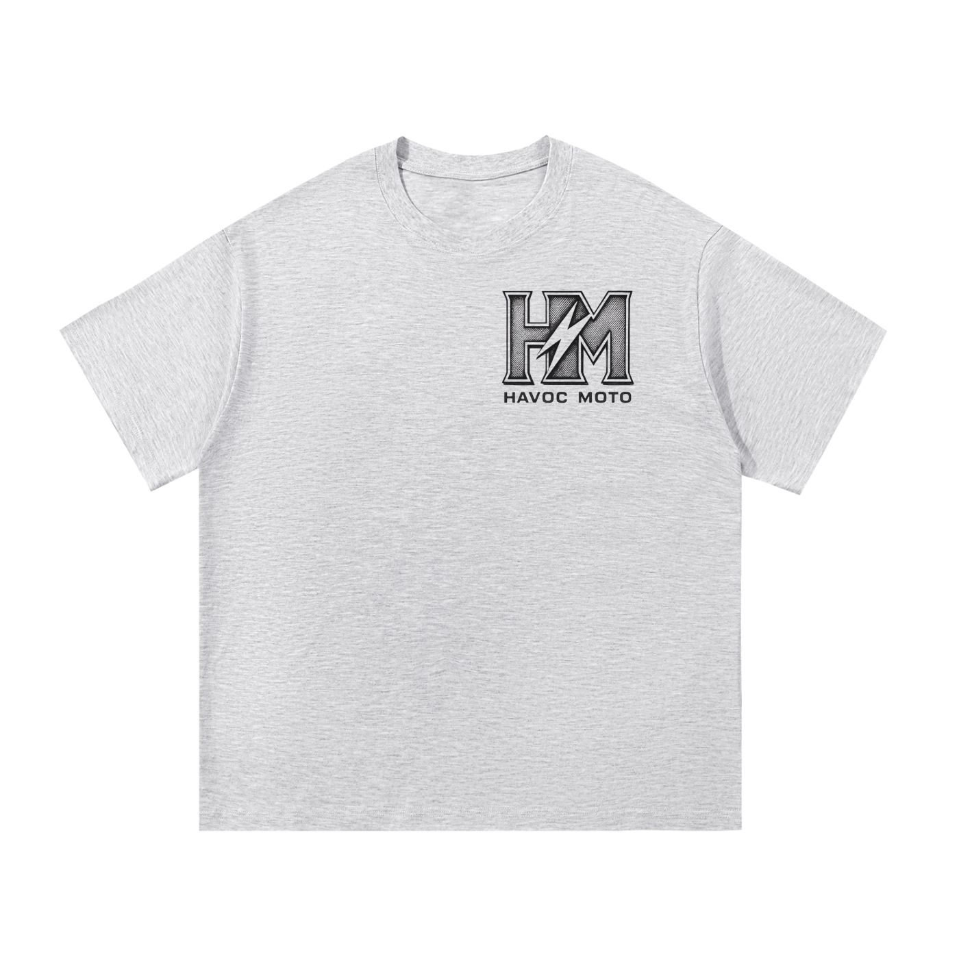havoc moto grey tee (ADULT)