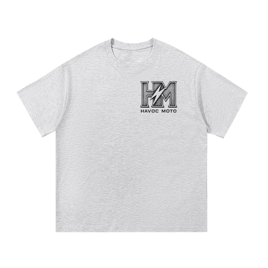 havoc moto grey tee (ADULT)