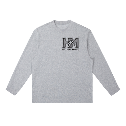 havoc moto grey long sleeve (ADULT)