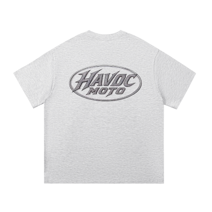 havoc moto grey tee (ADULT)