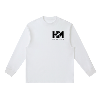havoc moto white long sleeve (ADULT)