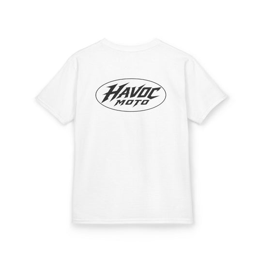 Havoc moto white tee