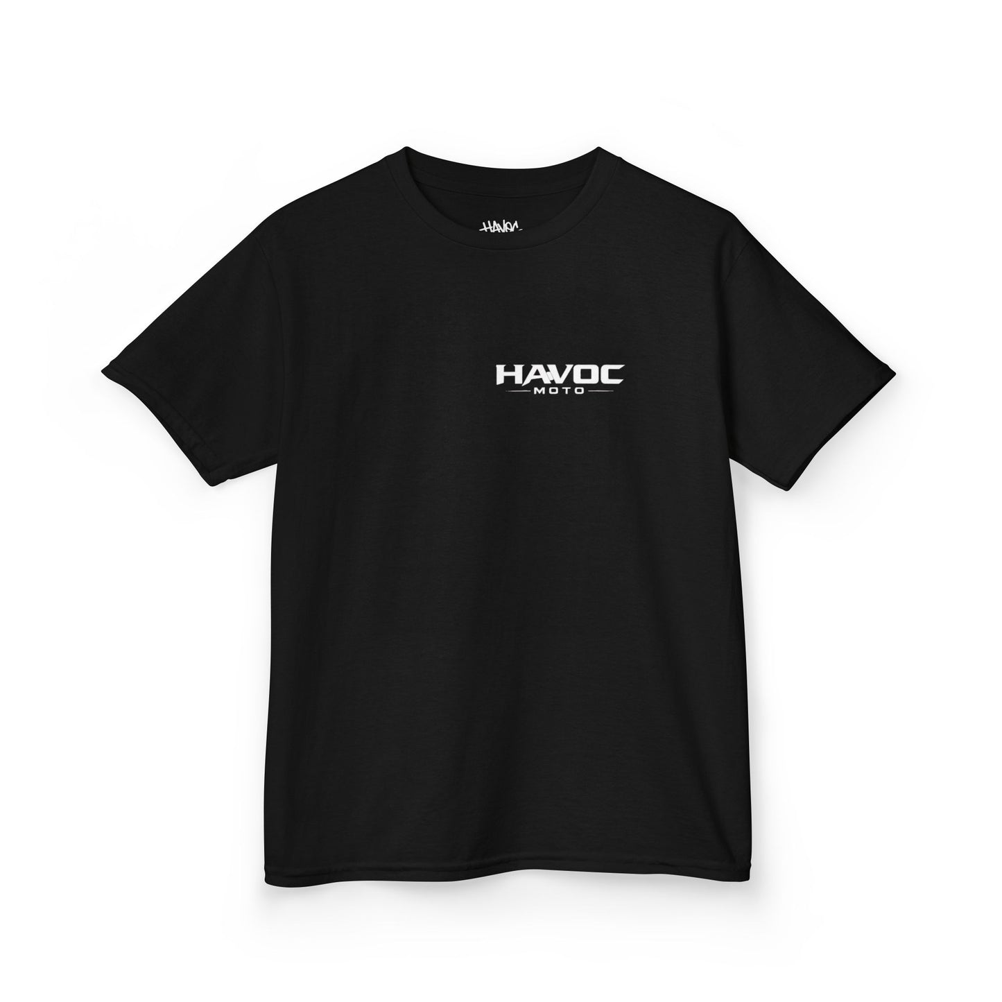 Kids Tee — 'Havoc Moto' Logo Streetwear T-Shirt