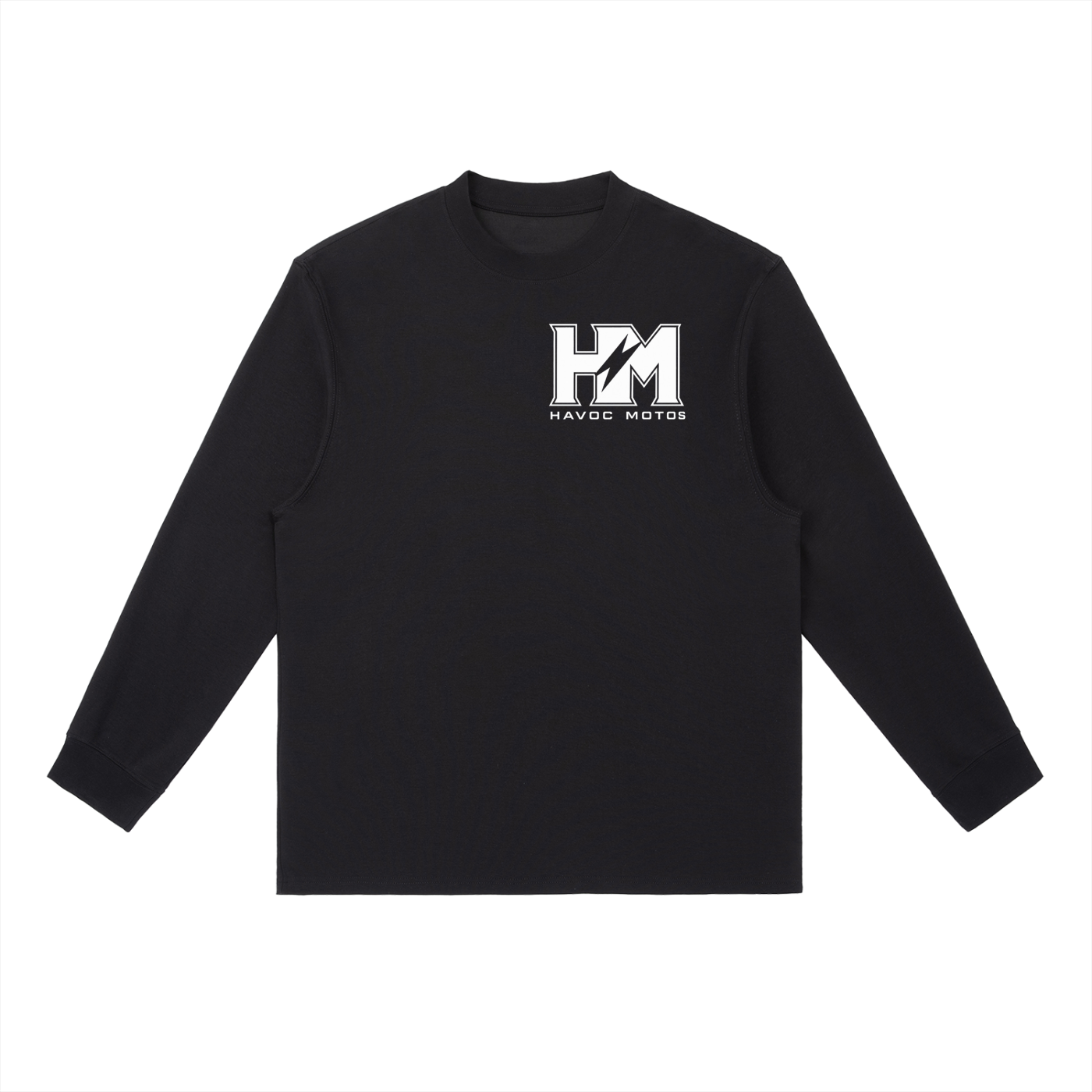 havoc moto black long sleeve (ADULT)