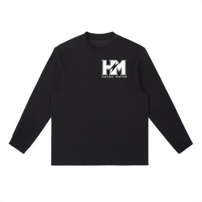 havoc moto black long sleeve (ADULT)
